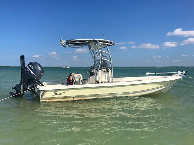 2006 Scout BayScout 22 with a SG900 boat t-top, photo 1 of 3