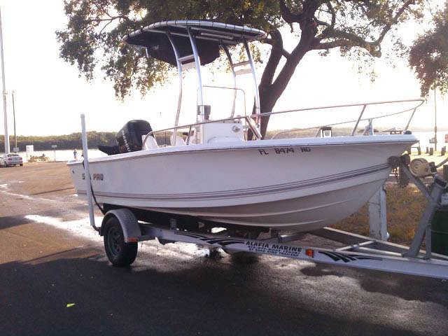 2006 Sea Pro with a SG300 boat t-top, photo 3 of 3