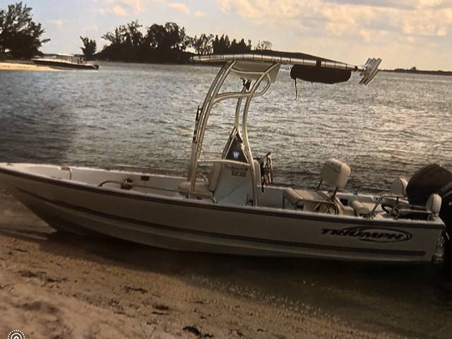 2006 Triumph 170cc with a SG600 boat t-top, photo 2 of 2