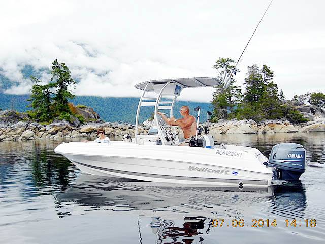 2006 Wellcraft 180 Fisherman with a SG300 boat t-top, photo 2 of 4