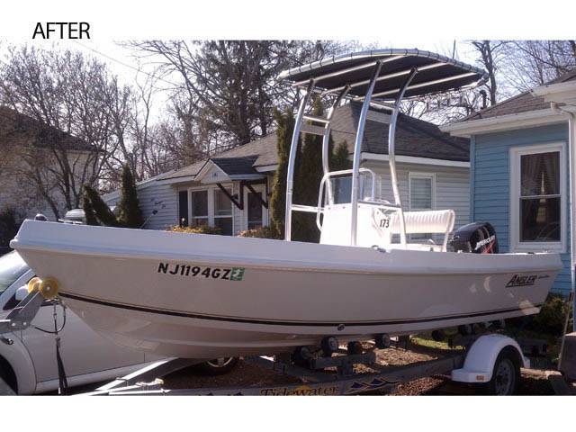 2007 Angler 173F with a SG300 boat t-top, photo 3 of 5