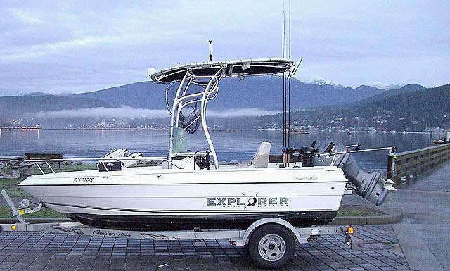 2007 Campion Explorer 492 with a SG600 boat t-top