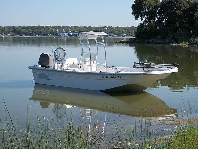 2007 Carolina Skiff 218 DLV with a SG300 boat t-top, photo 1 of 4