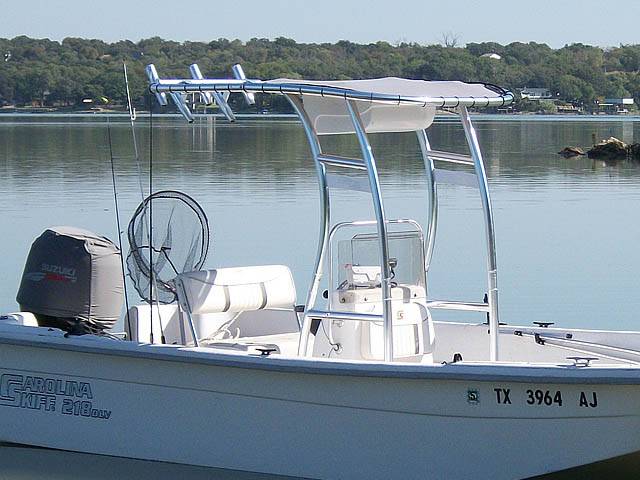 2007 Carolina Skiff 218 DLV with a SG300 boat t-top, photo 3 of 4