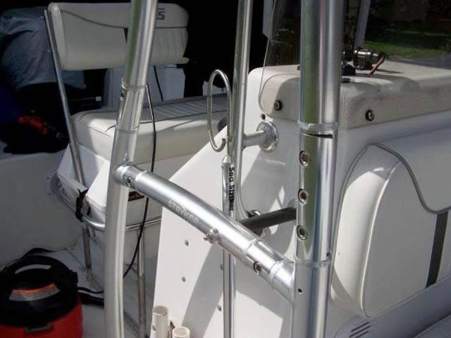 2007 Carolina Skiff 218DLV with a SG600 boat t-top, photo 2 of 3