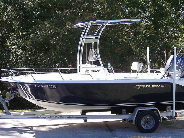 2007 Century 1801CC with a SG300 boat t-top