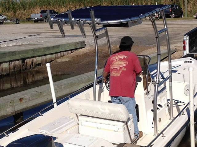 2007 Key West Bay Reef with a SG300 boat t-top, photo 3 of 4
