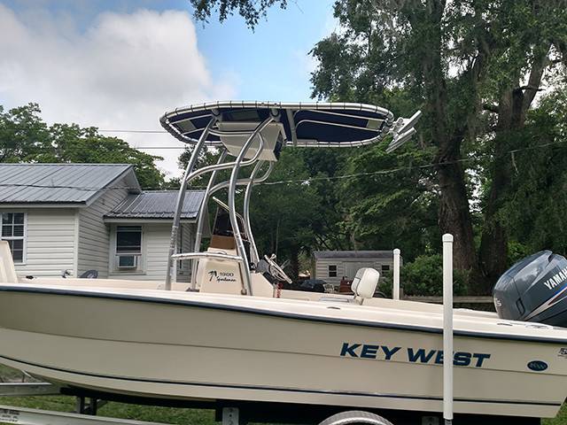 2007 Key West Sportsman 1900 with a SG600 boat t-top, photo 2 of 2