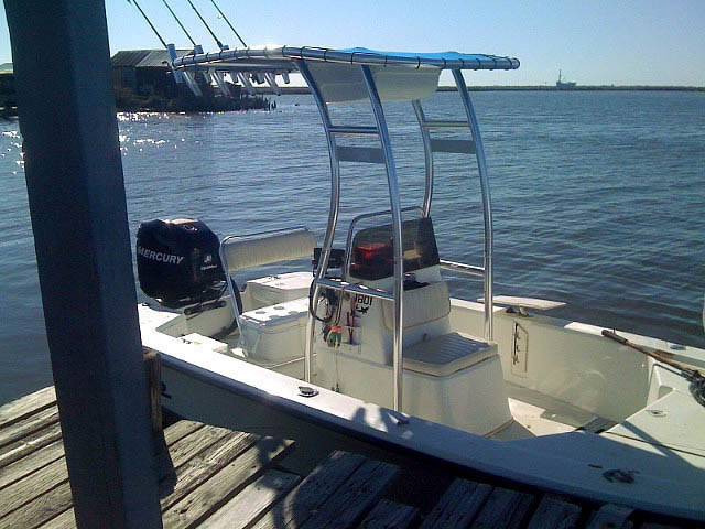 2007 Mako 1801 with a SG300 boat t-top, photo 1 of 2