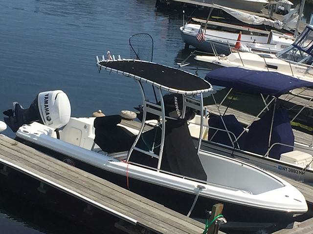 2007 Polar 19' with a SG300 boat t-top, photo 1 of 4