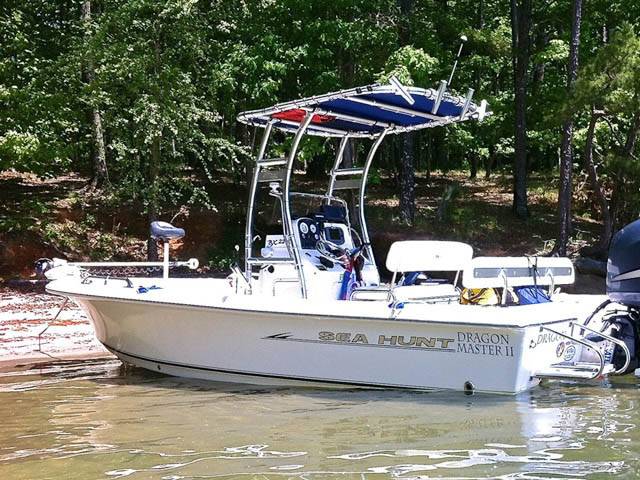2007 Sea Hunt BX22T with a SG300 boat t-top, photo 2 of 5