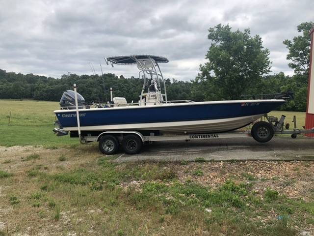 2009 Clearwater Baystar 2400 with a SG600 boat t-top, photo 1 of 6