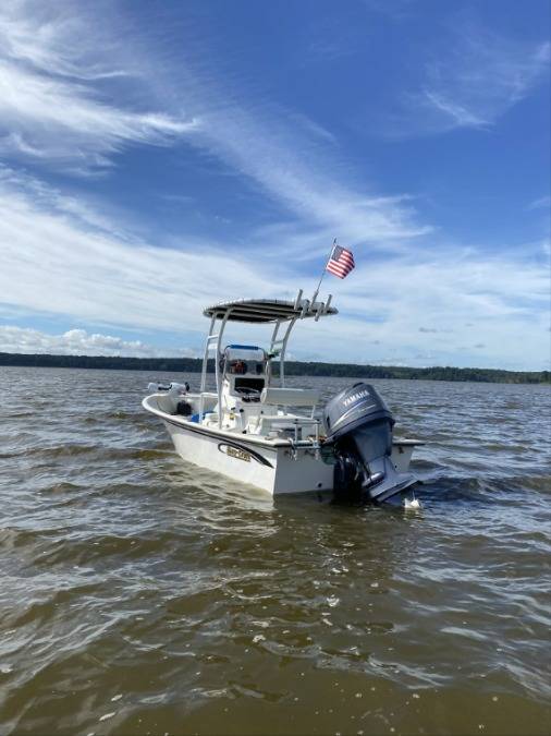 2010 Maycraft 1800 Skiff with a SG300 boat t-top, photo 2 of 2
