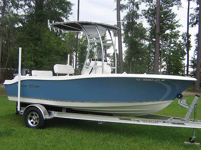 2011 NauticStar 1900 Offshore Sport with a SG300 boat t-top, photo 1 of 4