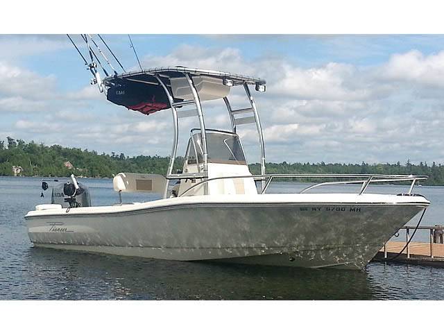 2011 Pioneer 180 Sportfish with a SG300 boat t-top, photo 1 of 5