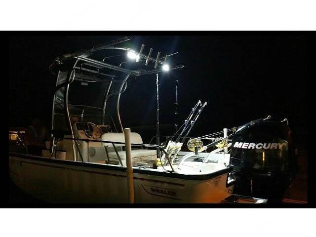 2012 Boston Whaler Montauk 19' with a SG600 boat t-top, photo 2 of 2