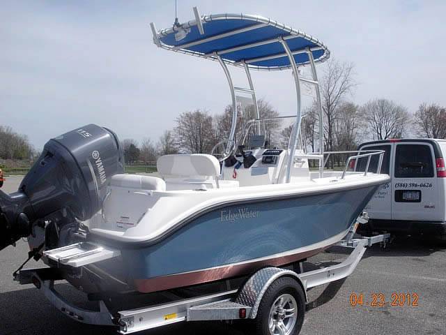 2012 EdgeWater 170CC with a SG300 boat t-top, photo 3 of 5