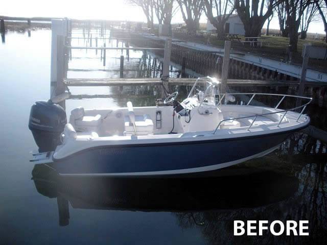2012 EdgeWater 170CC with a SG300 boat t-top, photo 2 of 5