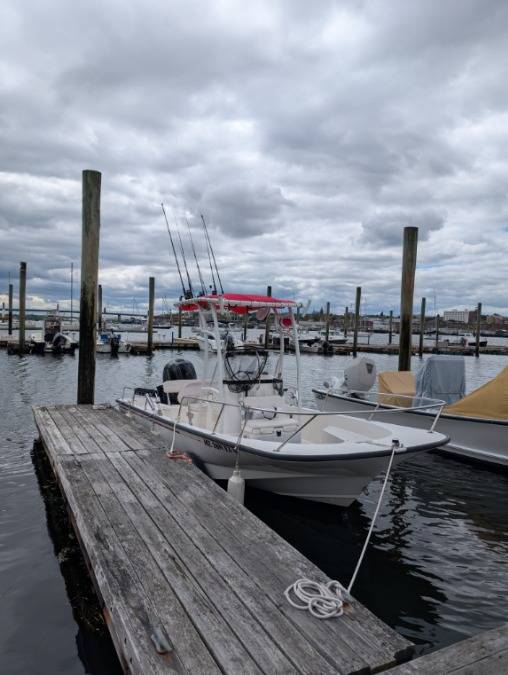 2013 Boston Whaler Montauk 190 with a SG600 boat t-top, photo 2 of 8