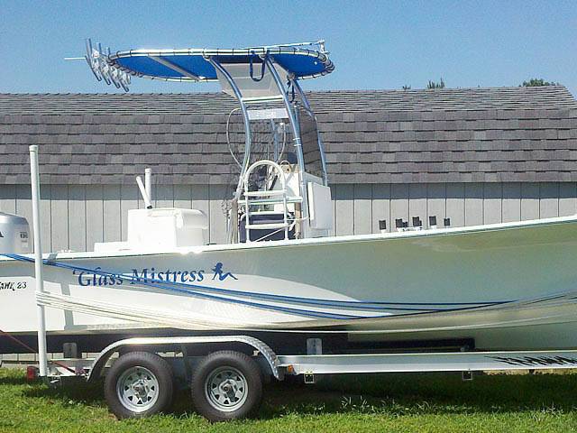 2013 C-Hawk with a SG300 boat t-top, photo 2 of 3