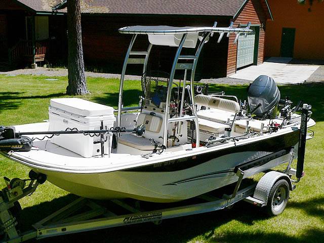 2013 Carolina Skiff DLV 178 with a SG300 boat t-top, photo 1 of 12