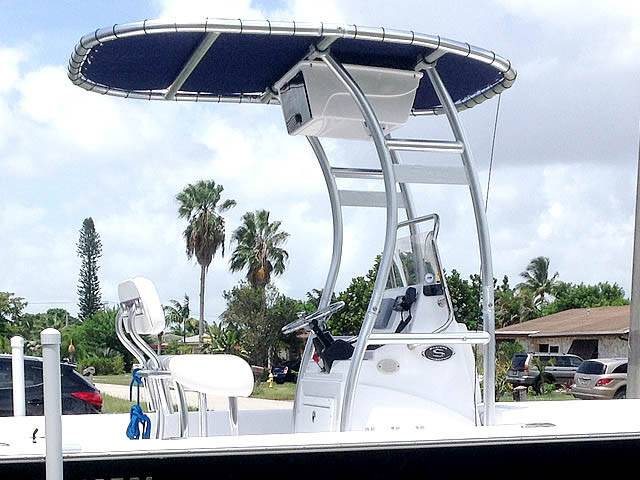 2013 Sportsman 207 with a SG300 boat t-top, photo 2 of 3