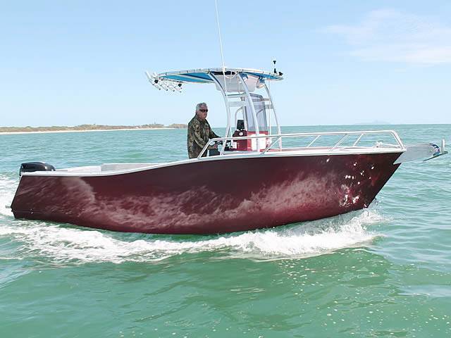 2014 BBB Marine Custom Plate Aluminium SF700 Console with a SG300 boat t-top, photo 1 of 6