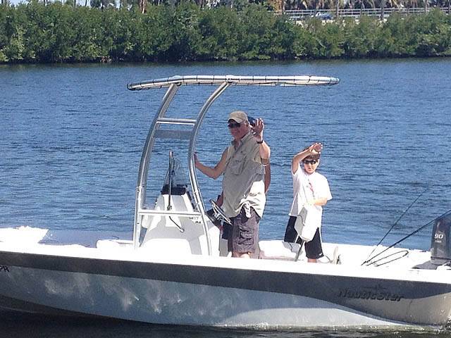 2014 JNT NauticStar 18' with a SG300 boat t-top, photo 1 of 3