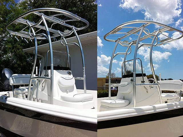 2014 NauticStar 1810 Bay with a SG600 boat t-top, photo 2 of 6