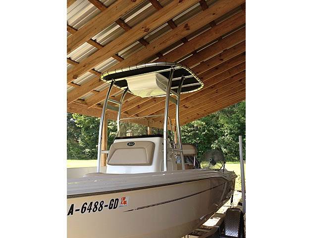 2014 Scout 175 SportFish with a SG300 boat t-top, photo 2 of 5