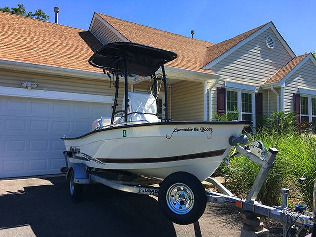 2016 Key Largo 160 with a SG600 boat t-top, photo 2 of 3