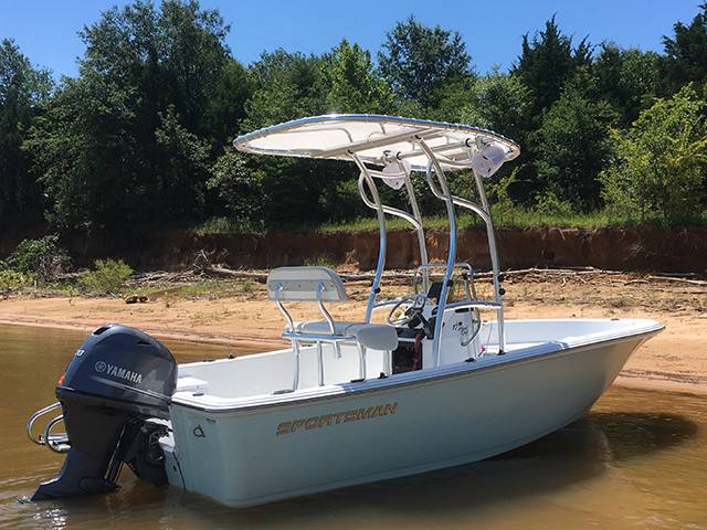2016 Sportsman Island Reef 17' with a SG600 boat t-top, photo 1 of 3