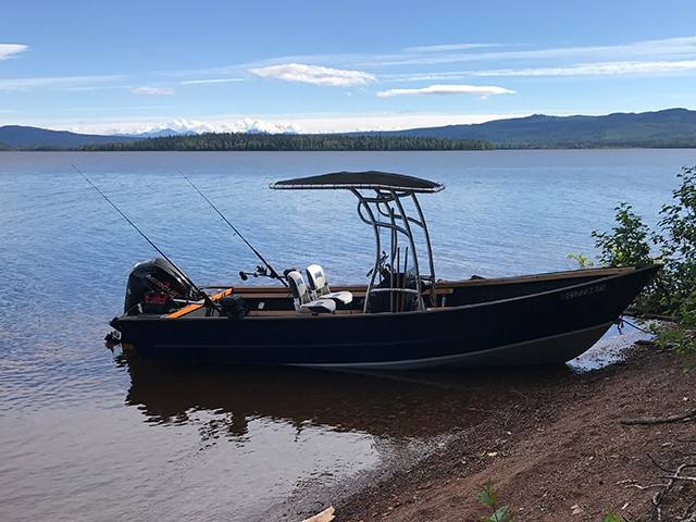 2016 Tolman Skiff with a SG600 boat t-top, photo 2 of 4
