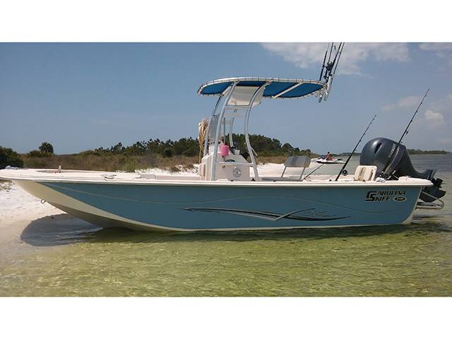 2017 Carolina Skiff 218 dlv with a SG300 boat t-top, photo 1 of 2