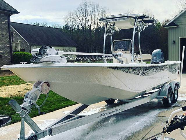 2017 Carolina Skiff Dlv238 with a SG600 boat t-top, photo 3 of 3