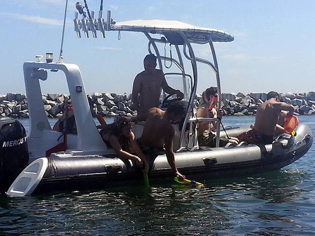 2017 RIB Console with a SG600 boat t-top, photo 2 of 2