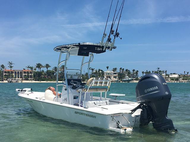 2017 Sportsman 214T with a SG600 boat t-top, photo 2 of 4