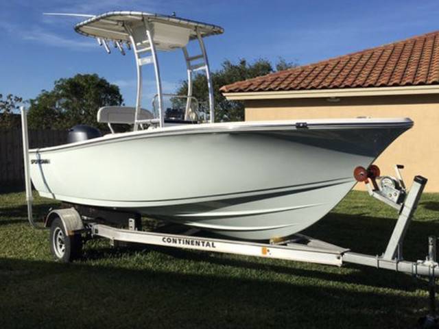 2017 Sportsman Island Reef 19' with a SG300 boat t-top, photo 1 of 4