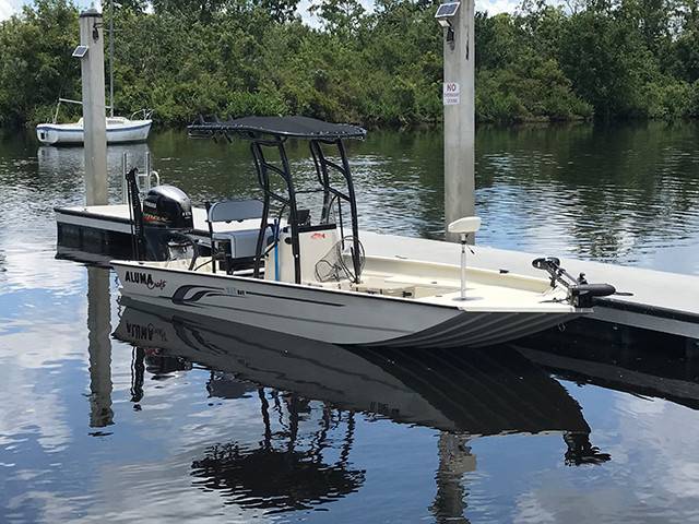 2018 Alumacraft 2072 with a SG900 boat t-top, photo 2 of 3