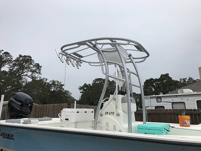 2018 Mako LTS 21' with a SG900 boat t-top, photo 2 of 5