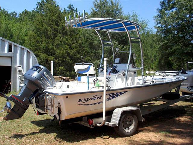 Blue Wave with a SG300 boat t-top, photo 2 of 8
