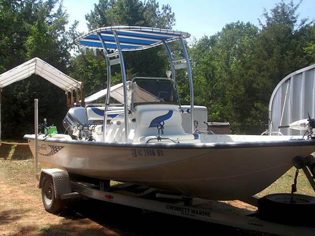 Blue Wave with a SG300 boat t-top, photo 3 of 8
