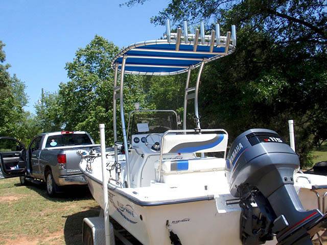 Blue Wave with a SG300 boat t-top, photo 1 of 8