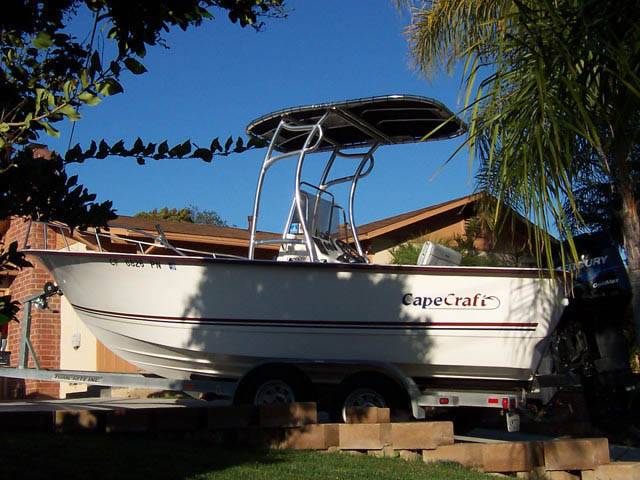 Cape Craft with a SG600 boat t-top, photo 3 of 3