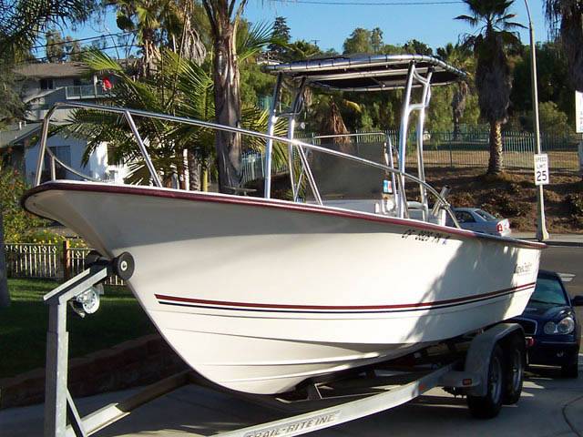 Cape Craft with a SG600 boat t-top, photo 1 of 3