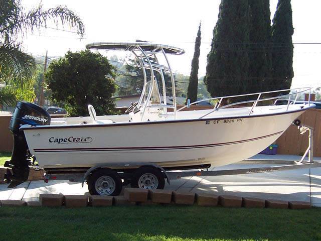 Cape Craft with a SG600 boat t-top, photo 2 of 3