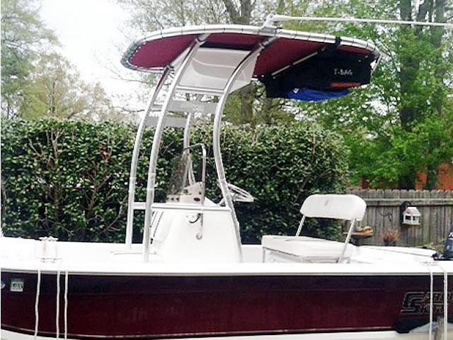 Carolina Skiff JVX18 with a SG300 boat t-top, photo 2 of 3