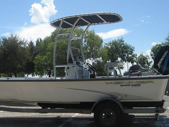 Kenner with a SG300 boat t-top, photo 2 of 2