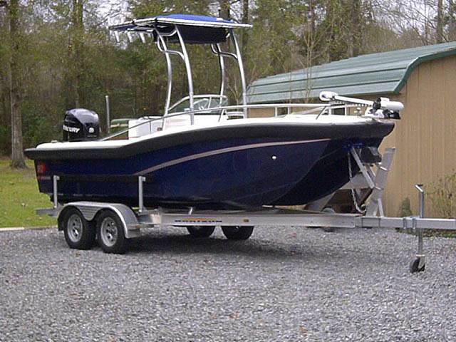 M2 Motor Yacht 21' Catamaran with a SG600 boat t-top, photo 2 of 3