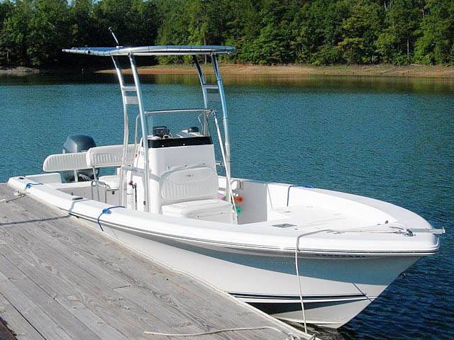 Sea Hunt BX22-T with a SG300 boat t-top, photo 1 of 2